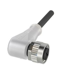 Sensor Connector M12 4 Wire (5 Pin) Female 90 Deg Green LED 5M PVC