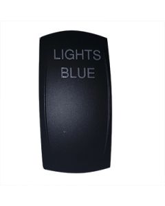 Switch Actuator Contura V Laser Etched Lights Blue