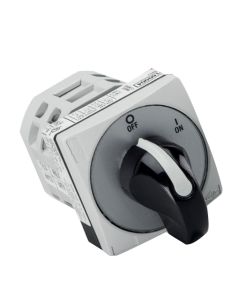 Cam Switch IP20 On-Off 3 Pole 16A Rear Mounting Size 2, 2 Hole Fixing 60x60mm