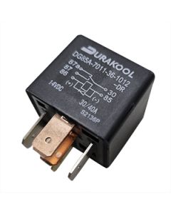 Durakool Automotive Relay 40A C/O contact 12vdc with Diode