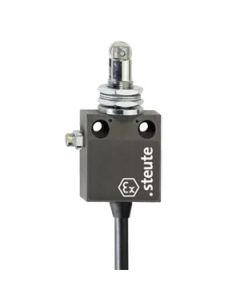 Atex Limit Switch Ex 12 Metal Body Roller Plunger Threaded 5M Cable