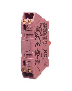 Single pole normally closed contact block S3 push-in terminals