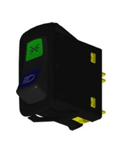 L Series Headlight-Side Light Progressive Circuit  2x 12Vdc Bulbs Independent 