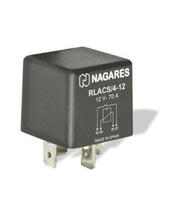 Nagares RLACS 70A N/O 12Vdc Plugin