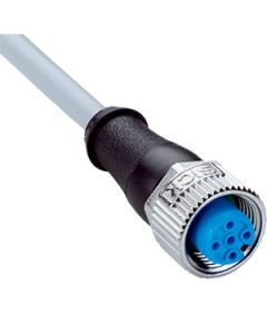 Sensor Connector M12 4 Pin Straight 5M Cable PVC