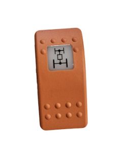 Rocker Switch DPDT 12V 20A 1 Green LED