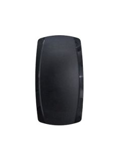 Switch With Actuator Contura V DP (On) Off (On) No Led Plain Black Rocker 