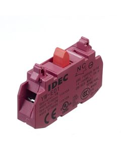 Single pole normally closed contact block Screw terminals