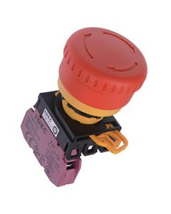 YW-22mm, E-Stop, 1NC, Pull/Turn Reset