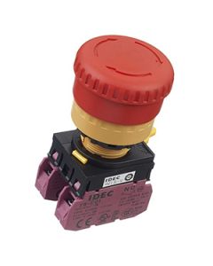YW-22mm, E-Stop, 2NC, Pull/Turn Reset